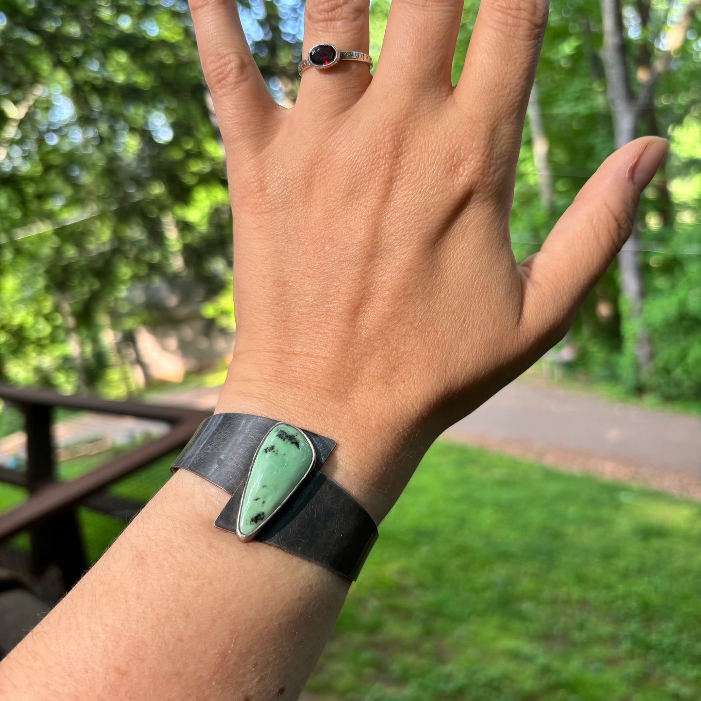 Variscite Cuff Bracelet